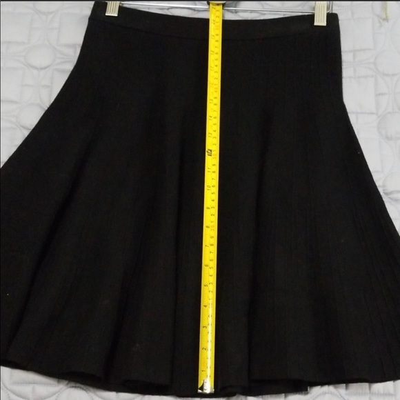 Philosophy Black Knit Skater Skirt - Picture 5 of 8